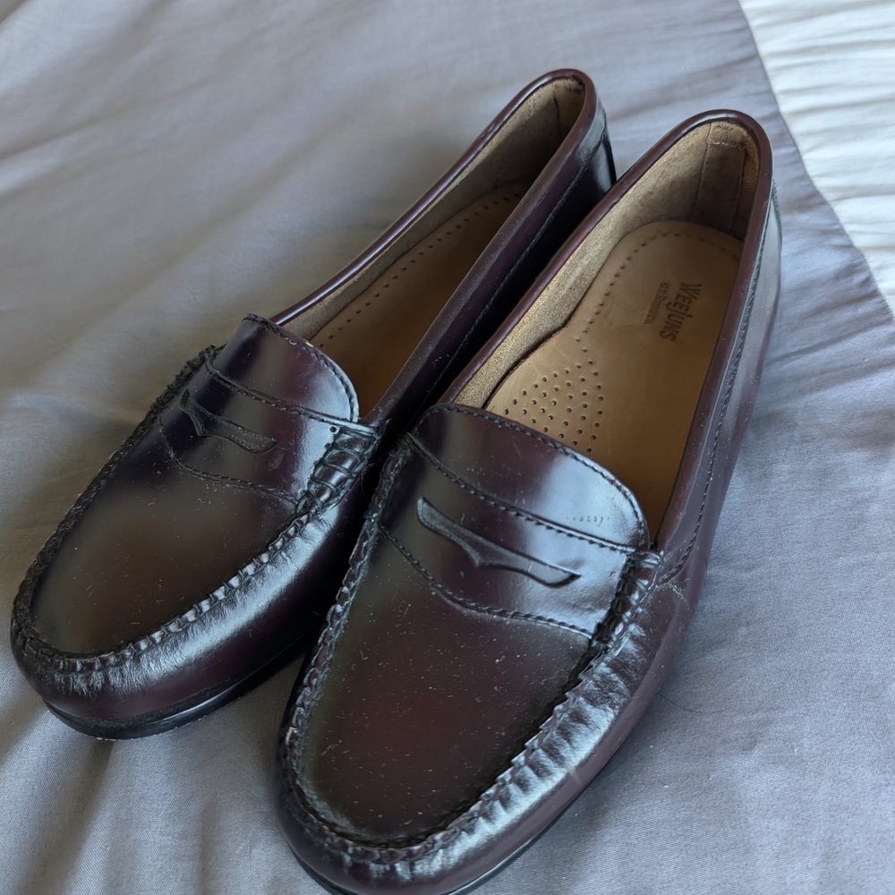 G.H. Bass & Co. Burgundy Loafers